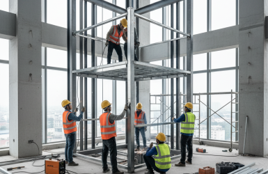 Thi Công Thang Máy Tải Khách Chuyên Nghiệp, An Toàn | Xizi Việt Nam